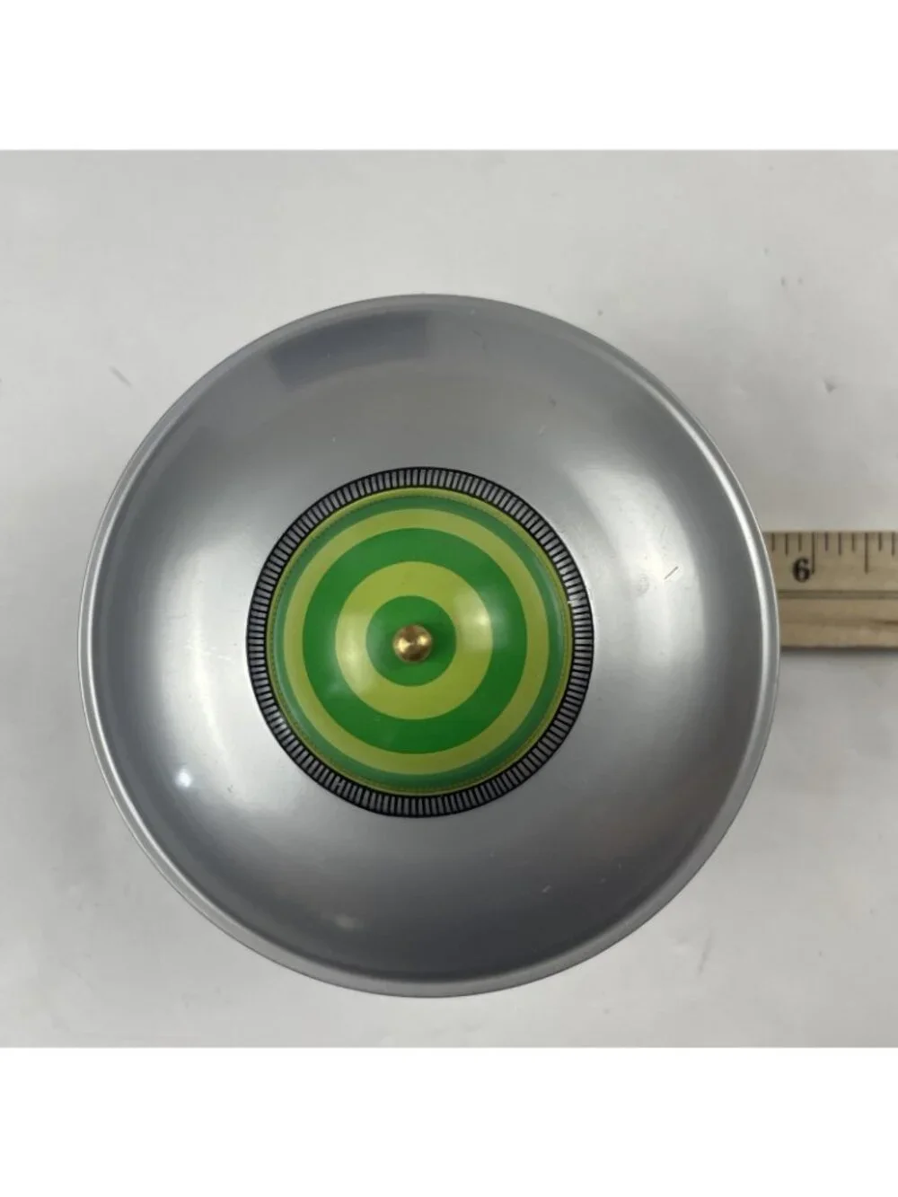 Restoration Hardware Tin Toy UFO Flying Object Retractable Landing Gear 1990’s
